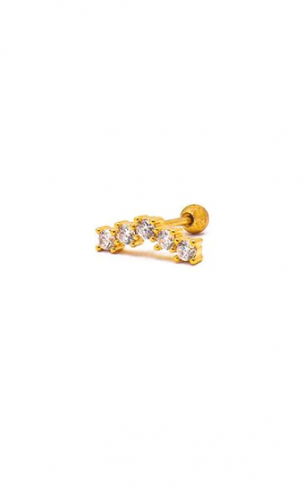 Mini orecchino elegante, ART944, colore oro