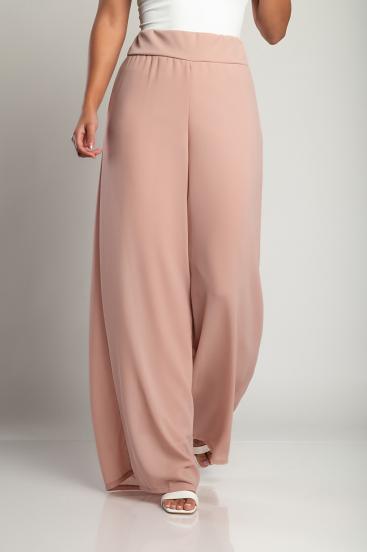 Pantaloni lunghi eleganti Veronna, rosa