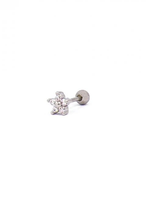 Mini orecchino elegante, ART946, colore argento