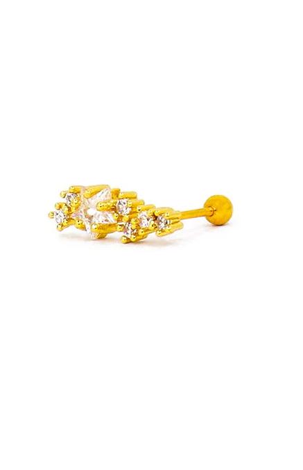 Mini orecchino elegante, ART945, colore oro