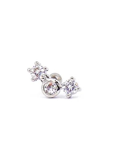 Mini orecchino elegante, ART938, colore argento