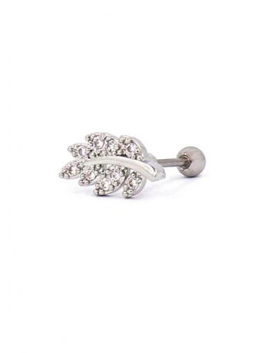 Mini orecchino elegante, ART962, colore argento