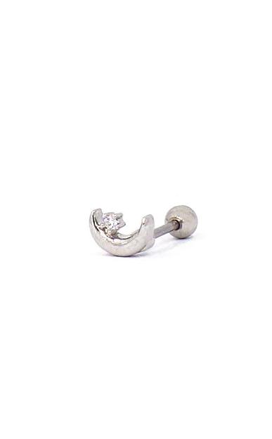 Mini orecchino elegante, ART948, colore argento