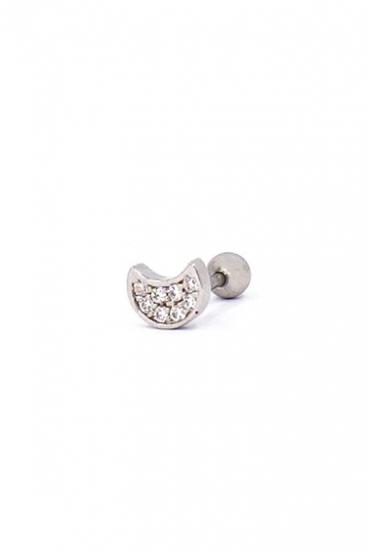 Mini orecchino elegante, ART949, colore argento