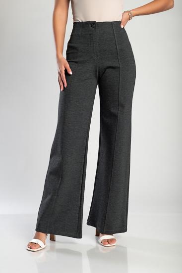 Pantaloni lunghi eleganti, grigi