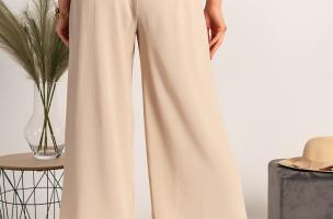 Pantaloni lunghi eleganti  Cedona, beige