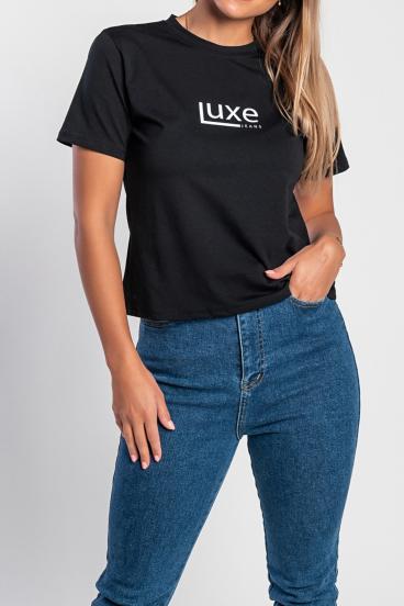 "Luxe-jeans" 40K T-shirt in cotone con logo