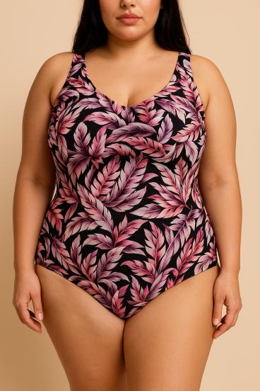 Costume da bagno taglie forti, nero