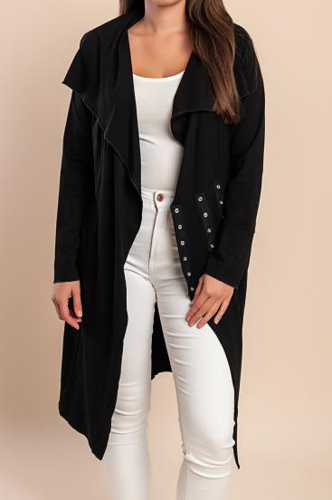 Cardigan con dettagli decorativi, nero