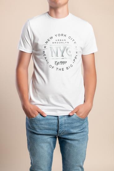 T-shirt da uomo, bianca