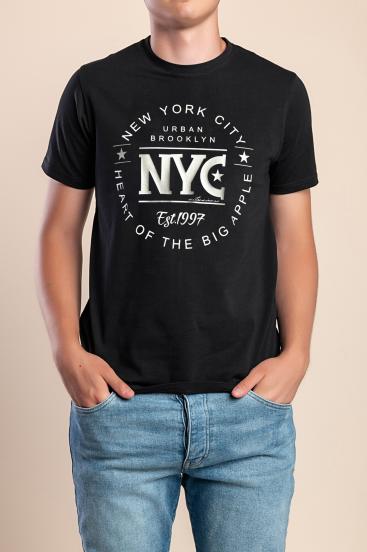 T-shirt da uomo, nero