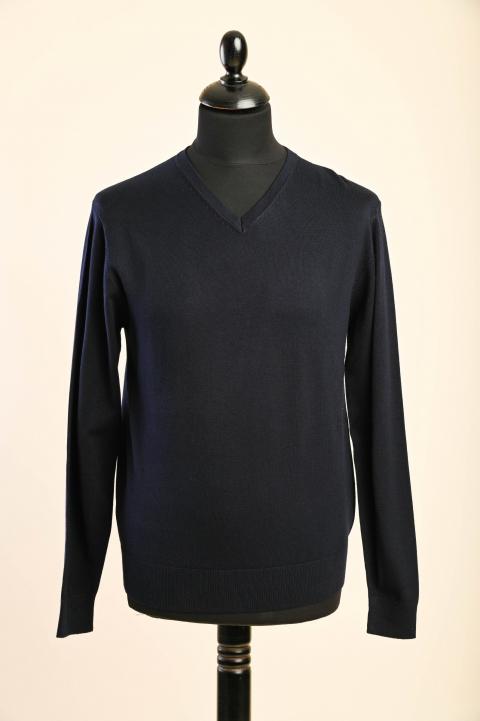 Maglione da uomo, blu scuro