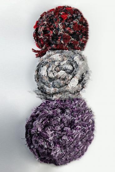 Set di 3 sciarpe, multicolore
