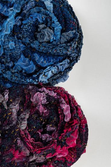 Set di 2 sciarpe, multicolore