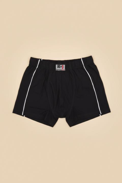 Boxer da uomo in cotone, nero